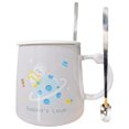 thumbnail image 1 of Taza de Ceramica Importacion Rabbit Rosa/Lila 240 ml, 1 of 2