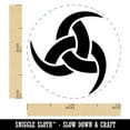 thumbnail image 2 of Horns of Odin Triple Viking Symbol Self-Inking Rubber Stamp Ink Stamper - Green Ink - Mini 1/2 Inch, 2 of 7