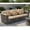 Beige, variant on Resenkos L‑Shaped Modular Outdoor Wicker Sectional Sofa, PE Rattan Patio Conversation Furniture with Corner and Armless Units, Acacia Wood Armrests, Thick Washable Cushions for Backyard Garden, Gray