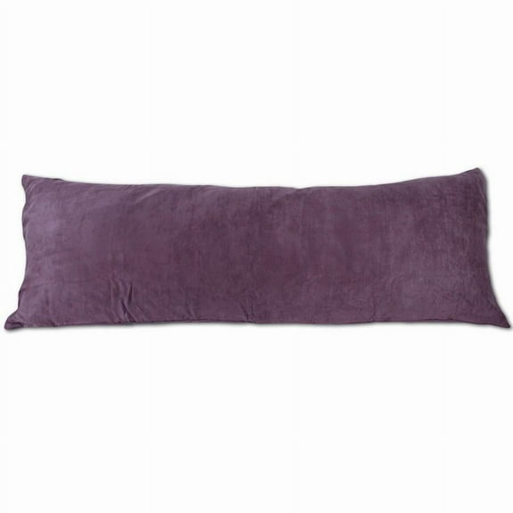 Purple Grape Pregnancy 20"X54" Double Side Zipper Microsuede Bedding Body Pillow Cover Pillowcase