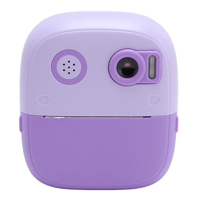 Juguete De Cámara Digital, Cámara De Impresión Instantánea Para Selfies De Dibujos Animados Fácil De Usar Con Bolígrafo De Color Agua De Papel De Impresión Para Viajes
