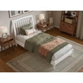 thumbnail image 3 of AFI Orleans Twin XL Solid Wood Low Profile Sleigh Platform Bed, White, 3 of 12