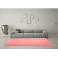 thumbnail image 3 of Ahgly Company Indoor Square Solid Red Modern Area Rugs, 3' Square, 3 of 4