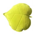 thumbnail image 3 of Almohada de felpa con forma de hoja para decoración de dormitorio, sofá, habitación de niños y coche, 3 of 6