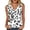 A52 White, variant on Mifsaly Cotton Tank Tops Women V-Neck Sleeveless Top Floral Print Slim Fit Fashion Blouse Breathable Lightweight Trendy Boho Clothes XL