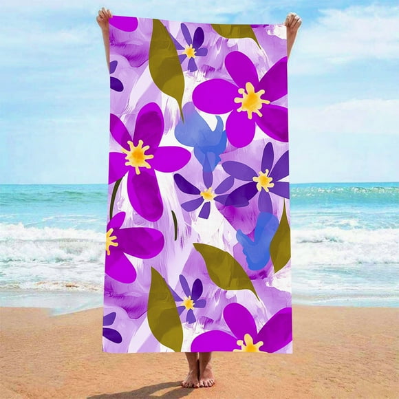 Camisones sin mangas con estampado de verano para mujer, batas de baño, toallas de playa, batas de poliéster