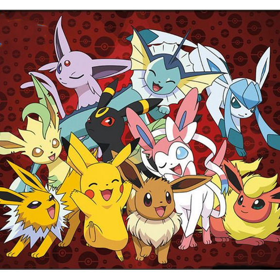 DIY 5D Round Full Drill Art Perfect for Relaxation and Home Wall Decor，Diamond Painting Kits for Adults,(Pikachu, 12x16inch)