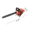 thumbnail image 2 of 2-Stroke Engine Gasoline Chainsaw 52cc 2.2Kw 20 Inch Chainsaw For Wood Cutting, 2 of 23