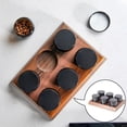 thumbnail image 4 of GUOOL Borosilicate Coffee Bean Canister Tea Sugar Nut Kitchen Countertop Storage Glass, 4 of 9