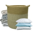 thumbnail image 1 of Planterist Cesta Organizadora Grande Tejida– Algodón Lavable, Plegable y Portable – Multiusos 33.5x34 cm para Almacenaje, Decoración y Ropa Sucia( Navojoa), 1 of 9