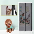 thumbnail image 3 of Amdohai Upgrade Hands Free Magnetic Screen Door Mesh Curtain Keeps Bugs Out Full Frame Magnets with, 3 of 8