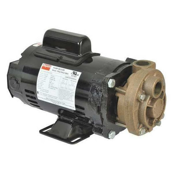 Dayton Turbine Pump,1/3 HP,115 to 230V,3450 rp 53EA94