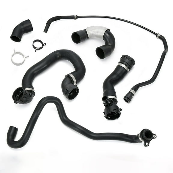 Radiator Coolant Water Hose Pipe Kit for 07-10 BMW 335i 135i 335xi 6 Hoses