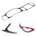 thumbnail image 4 of Console  Frame Trim, Console Dashboard Trim, Carbon Fiber Anti-Fouling Durable Interior Decoration For Car Dashboard Automotive, 4 of 8