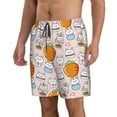 thumbnail image 2 of Naloa Cartoon Cute Rabbit Men's Beach Shorts, Surfing shorts, Swim trunks, Quick Dry Swim Trunks for Surfing Beach Fun - Small, 2 of 9