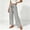 Black plus size wide leg pants a1, variant on BRELIL Women Plus Size Wide Leg High Waisted Trousers with Pockets Striped Casual Vacation Long Pants Baggy Palazzo Travel Outfits, Army Green 2XL