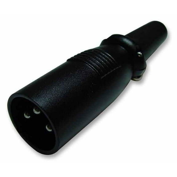 PRO SIGNAL - XLR Plug, Black