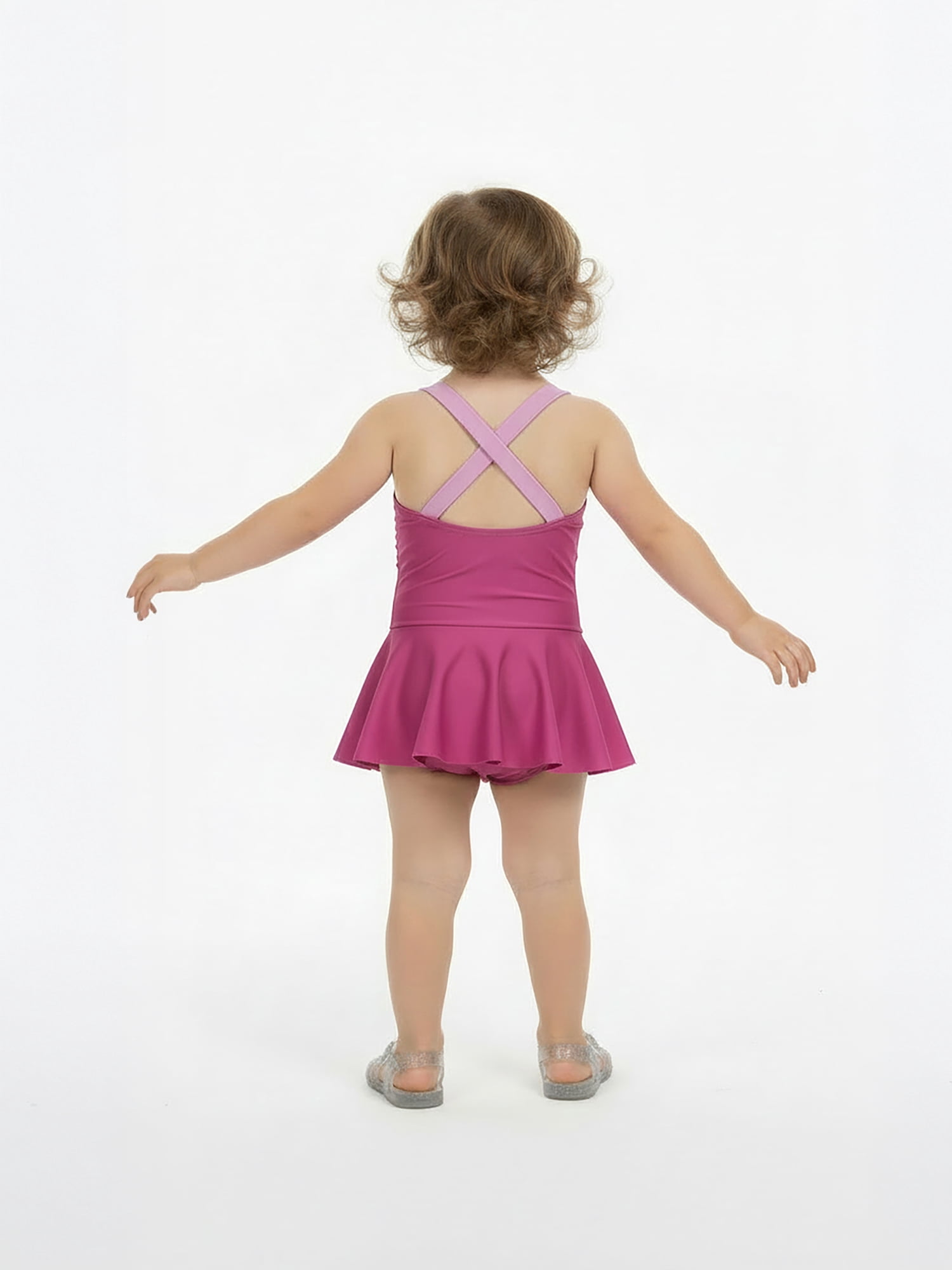 Character Toddler Girl Princess Cosplay Swimsuit, Sizes 12M-5T