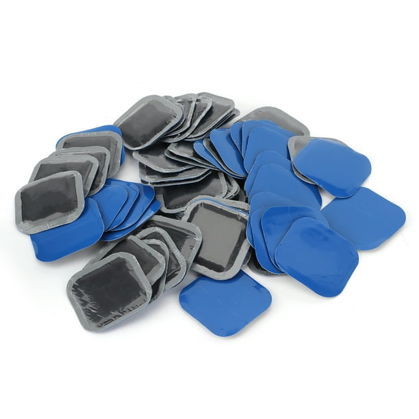 Parche de goma para reparación de neumáticos de coche, 60 unidades/caja, 55 mm/2,2 pulgadas, universal, para motocicletas y automóviles.