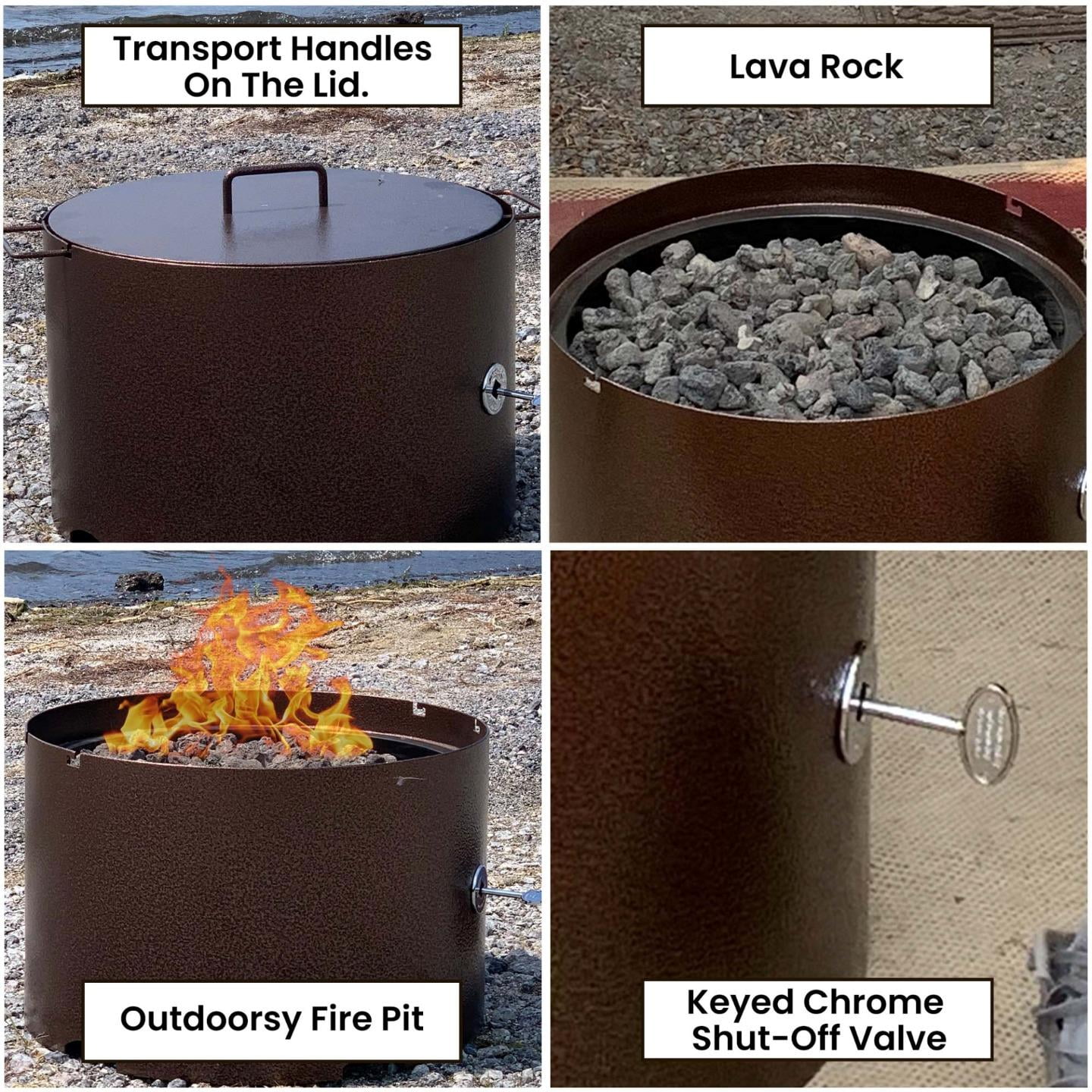 Portable Outdoor Fire Pit