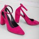 thumbnail image 4 of Colette - Tacones de bloque de ante rosa rosa 23 CM, 4 of 5