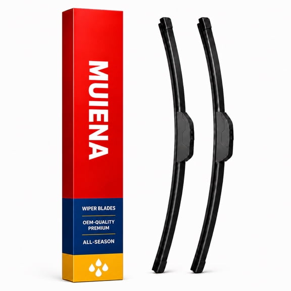 MUIENA Windshield Wipers for Chevrolet Blazer 1995-2005,Ford F150 F250 F350 Expedition 1999-2007,E-150 E-250 2003-2014,Explorer 2005-2010,Mustang 1994-2004,All-Season Wiper Blades-20" 20"(Set of 2)