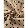 thumbnail image 4 of Women's Polka Dot Elastic Waist Pants, Drawstring Loose Fit Trousers with Pockets for Everyday, Casual, Lounge & Vacation Wear, 4 of 6