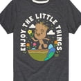 thumbnail image 3 of Marvel Guardians of the Galaxy - Enjoy The Little Things - Toddler And Youth Short Sleeve Graphic T-Shirt, 3 of 5