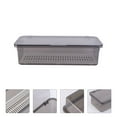 thumbnail image 3 of Storage Box Utensil Organizer Flatware Tray Kitchen Cutlery Chopsticks Lid Holder Silverware Drawer Drying Chopstick, 3 of 7