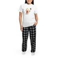 thumbnail image 5 of CafePress - Made For Each Other Cookies And Milk Pajamas - Women's Short Sleeve Print T-Shirt and Pants Light Cotton Pajama Set, 5 of 7