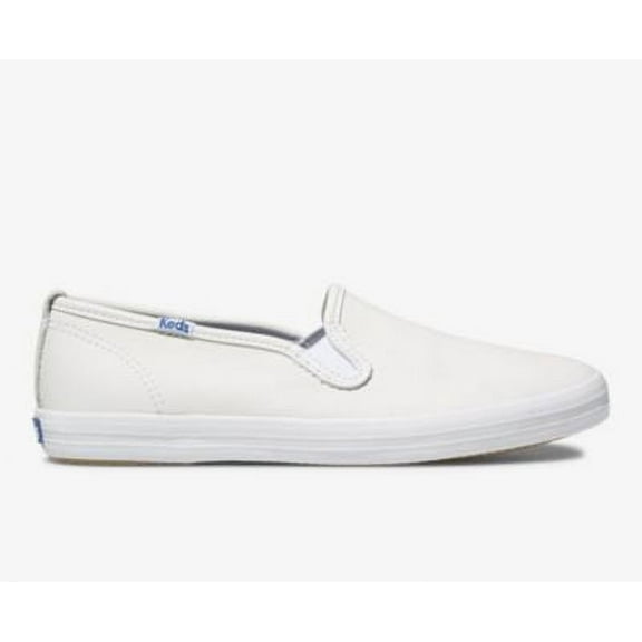 Keds Champion Slip On Leather Women 5.5 White
