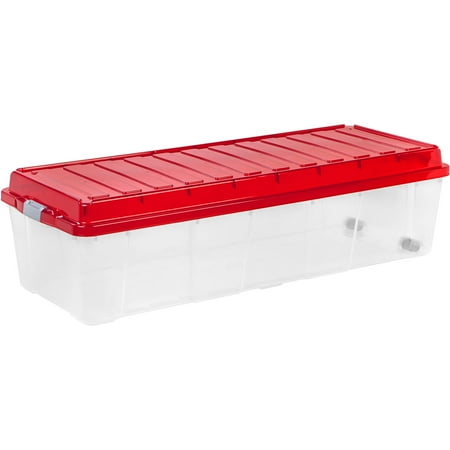 IRIS 7' Holiday Tree Storage Tote with Wheels - Walmart.com