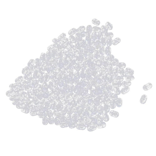 100/200 piezas de aparejos de pesca de 8 mm/6 mm, cuentas de plataforma de pesca marina con orificio pasante 5 x 8 mm 100 piezas