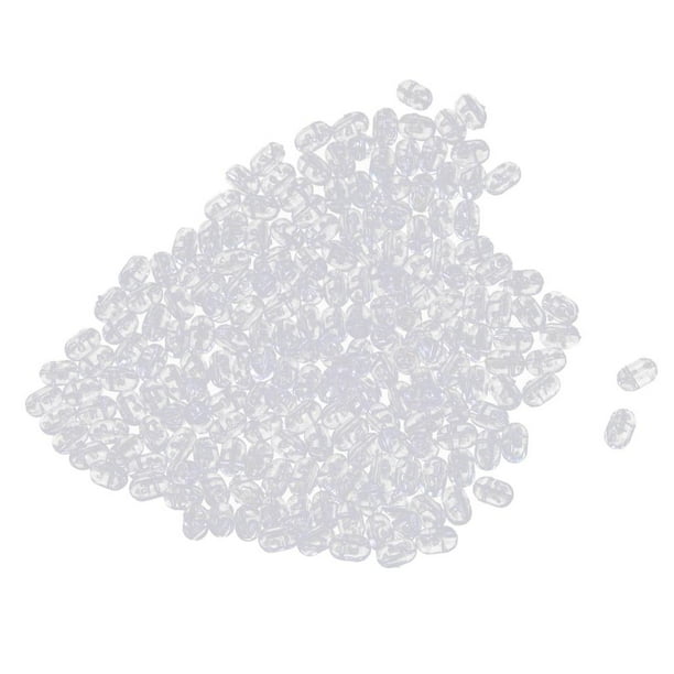 Perlas transparentes para la producción de perlas de golf / mar / pesca deportiva 4,7 x 5 x 8 mm 100 piezas