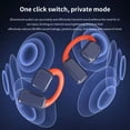 thumbnail image 4 of Up to 30% Off Wired Earbuds Wireless Bluetooth Headphones IPX5 Sports On-ear Earbuds Use Remaining Power Display And Stereo HiFi Sound Bluetooth Earphones With Long Battery Life on Clearance, 4 of 9