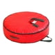 thumbnail image 3 of Contenedor de almacenamiento para coronas navideñas, Navidad con asas de transporte, redondo, L, 3 of 9