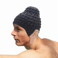 thumbnail image 3 of Swimming Caps TathaGata Buddha Shape Durable Nonslip Flexible Latex Swim Caps for Surfing Kids Girls, 3 of 5