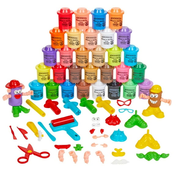 Colorations Wheat & Gluten Free 30 Color Dough & Accessory Set