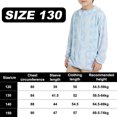 thumbnail image 2 of Desiderio 1 pieza de ropa de protección solar azul para niños, abrigo de verano con protección UV para bebés, ropa de protección solar con capucha transpirable, 2 of 5