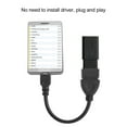 thumbnail image 1 of Câble OTG USB, Résistance à l'Étirement Adaptateur AndroidOS Durable de Haute Qualité, Non Destructif pour Lecteur de Carte U Disk Clavier Souris, 1 of 8