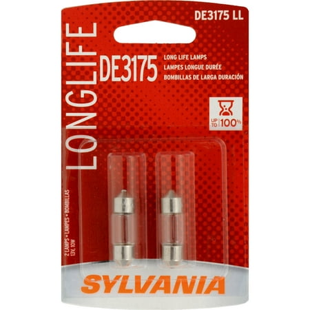 Sylvania DE3175LL.BP2 Long Life Multi Purpose Light Bulb