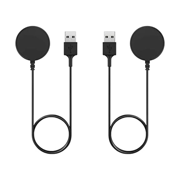 FU19992 Pack Charger Compatible with Samsung Galaxy Watch 7/6/6 Classic/ 5/5 Pro/4/4 Classic/3/Active 2/Active Fast Charging, 3.3ft