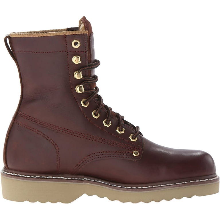 Walmart leather cheap steel toe boots