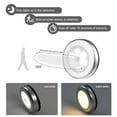 thumbnail image 5 of Willstar 6 LED Motion Sensor Night Lights Cordless Closet Light Battery Powered Puck Light Stick Anywhere Wall Lamps, 5 of 9
