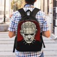 thumbnail image 5 of Hellraiser Backpack, Large Capacity Bookbag For College Travel, 16.1x11.8x6.5 Inch, 5 of 8