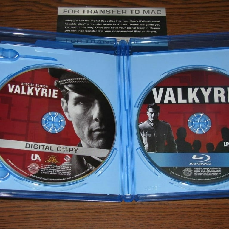 Valkyrie Special Edition 2-Disc Blu-ray Widescreen Movie Box