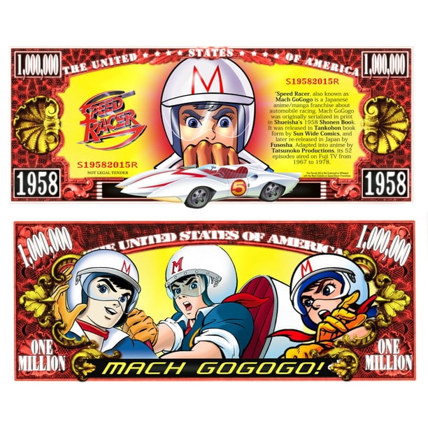 Speed Racer Vintage Anime Japanese Cartoon Series Race Car Mach Gogogo ...