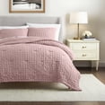 thumbnail image 3 of Seersucker Textured Comforter Set Plush All-Season Down Alternative Bedding - Comfort Canopy, 3 of 18