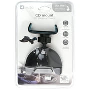 iHome Auto Universal CD Player Car Mount fits most Smartphones Black