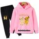 thumbnail image 5 of Ropa para niños de Disney con dibujos animados de animales y Simba, traje de algodón para niñas, sudaderas con capucha y pantalones de El Rey León de dibujos animados, conjuntos casuales de 2 piezas p, 5 of 5